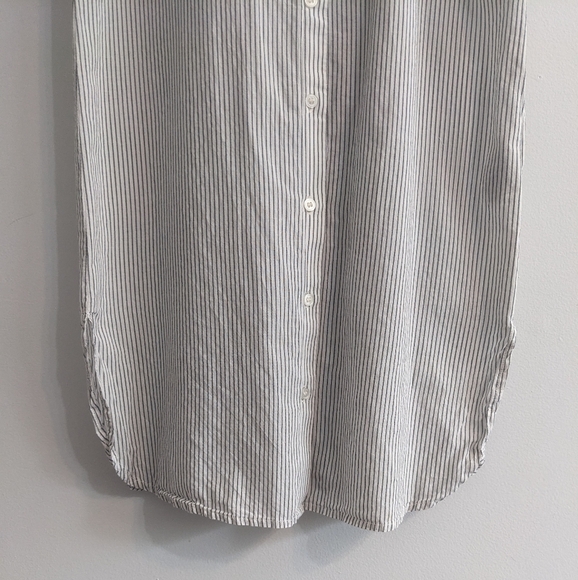 H&M Sleeveless Shirt Dress, US4 - Picture 4 of 11